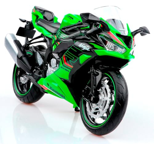 TOKAXI 1/12 Maßstab Kawasaki Ninja Z6 Diecast Spielzeugmotorräder, Kawasaki Motorradmodell, Ninja Motorrad-Spielzeug Geschenke für Jungen und Mädchen