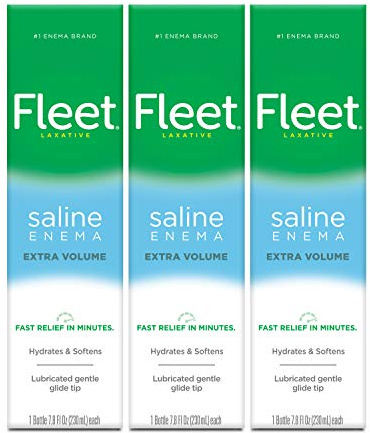 Fleet Abführsalzlösung Extra Einlauf bei Verstopfung von Erwachsenen, 230 ml, 3 Stück