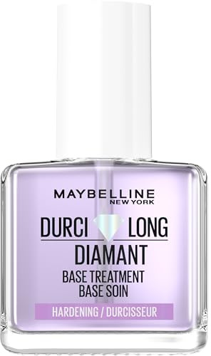 Maybelline New York - Nagelpflegelack härtend – extrem widerstandsfähig – Formel angereichert mit Diamantpulver – gehärtet Long Diamant – Superstay Ink Bonder – 12 ml