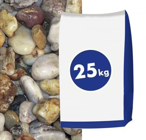 Quarzkies 16-32 mm 25 kg Dekorativ, Garten- und Landschaftsbau, Wege, Terrassen, Aquaristik,