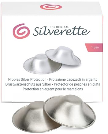 Silverette + O'feel Ringe aus med. Silikon: ermöglicht die korrekte Positionierung der Silberhütchen von Silverette (1 Paar M + O-Feel)