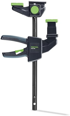 Festool Einhandzwinge FS-EZ 150/2 – Schnellspannzwinge Set, 2-teilig, für Führungsschiene & MFT