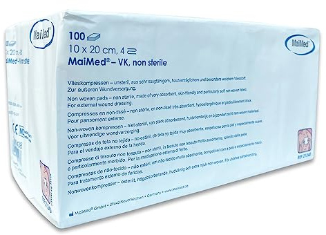 Maimed Vlieskompressen unsteril 4-lagig 100 Stück