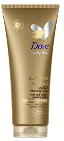Dove Lotion Summer Revive Dark 200 ml, 1 stück