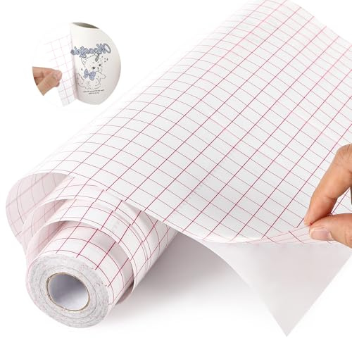 Alitree Transferfolie Plotter für Plotterfolie, Transferfolie für Becher, Übertragungsfolie Plotter for Silhouette Cameo, Cricut Partydekoration, Fenster und Aufkleber und Diy (30.5cmx10m)