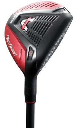 MACGREGOR Herren V-max Speed Leichter Hybrid Regulard Flex Golfschläger, rot, Einheitsgröße