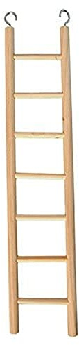 Arquivet Vogelleiter aus Holz, 7 Stufen, 14 x 69 cm, Zubehör für Käfige – Spielzeug für alle Arten von Vögeln – Papageien, Wellensittiche, Kanarienvögel, Agapornis und mehr