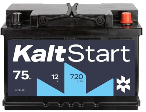 KaltStart BATTERIEN Autobatterie 12V 75Ah 720A/EN bis zu 3x längere Haltbarkeit ersetzt 65Ah 70Ah 72Ah 74Ah