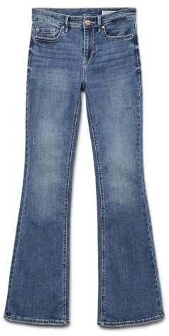 VERO MODA Female Ausgestellt VMFLASH Mid Rise Ausgestellt Jeans | Flared fit jeans