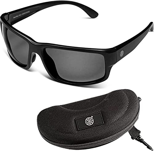LMAB schwimmende Polbrille, Polarisationsbrille Angeln, Modell Iris, mit Etui und Tasche