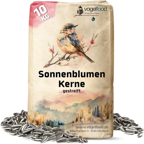 2 x 10 kg = 20 kg Sonnenblumenkerne gestreift Wildvogelfutter Vogelfutter