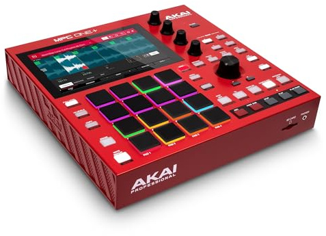 Akai Professional MPC One+ Standalone Drum Machine, Beat Maker und MIDI Controller mit WiFi, Bluetooth, Drum Pads, Synth Plug-Ins, Touchscreen und Native Instruments Integration