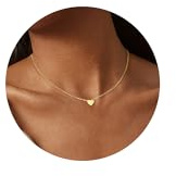 LOLIAS Herz Halskette Damen Silber 925 Kette Herz für Frauen Mädchen Süßes CZ Herz Offenes Herz Anhänger Silber Gold Rosegold Herzkette Halskette Schmuck Geschenk Einstellbare 17/43cm Kette