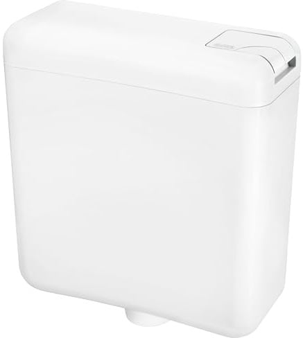 Cornat Spülkasten TRITON, weiß / Zweimengenspülung / Toilettenspülung / Aufputzspülkasten / Toilette / Badezimmer / SPK1100