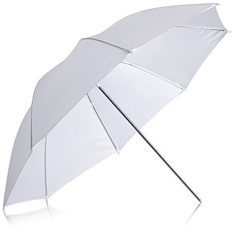NEEWER Professionelle 33"/84cm Weiß Transluzent Reflektor Schirm für Fotografie Studio Licht Blitz