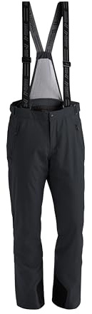 Maier Sports Anton 2, Herren Skihose, Wasserdichte Schneehose mit Hosenträgern, Stretchmaterial und verstellbarer Bund, PFC-frei, mTHERM Wattierung & mTEX Wetterschutz