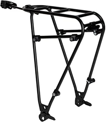 Ortlieb Quick Rack Gepäckträger für Rennrad, Gravel- und Mountainbikes, schwarz, 26-29 Zoll