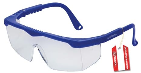 Gebol Safety Kids Kinder Schutzbrille – extra leichte & kratzfeste Sicherheitsbrille für Kinder, verstellbare Bügel, ideal zum Heimwerken & Basteln