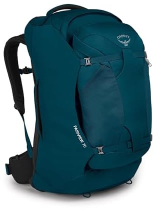 Osprey Fairview Unisex Reiserucksack Night Jungle Blue O/S - Fassungsvermögen 70L