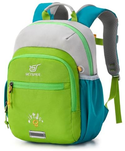 SKYSPER Kinderrucksack 8L Wanderrucksack für Kinder, Jungen und Mädchen, Rucksack mit Brustgurt Alltag Geschenk für Kinder Weihnachtsgeschenke