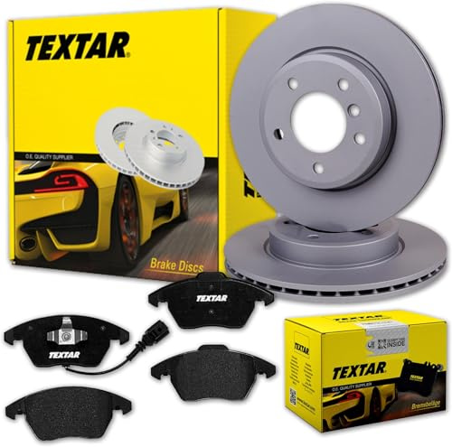 BandelOne enthält Textar Bremsscheiben 288mm + Beläge vorne für Golf 5 6 A3 8P Leon