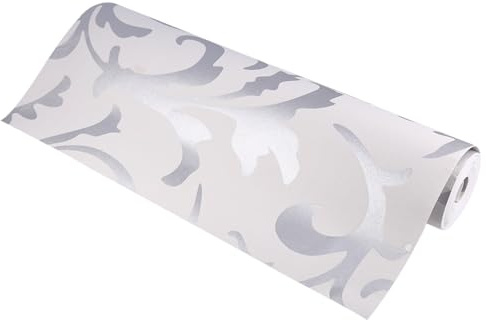 GOTOTOP 3D Optik Vliestapete Ornament Barocktapeten Vlies Wandtapete Wand Tapete, wohnzimmer tape, tapen liestape