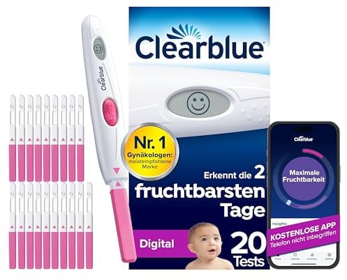 Clearblue Ovulationstest Digital, Kinderwunsch, 20 Tests