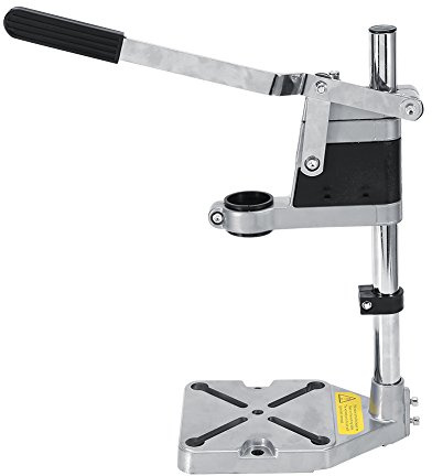 Bohrmaschinenständer, Bohrständer für Handbohrmaschine, Verstellbarer Bohrständer für Bohrmaschine mit Halsbanddurchmesser 43mm/38mm, Tischbohrmaschine Ständer für Genaues Bohren