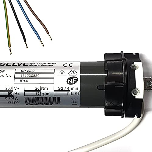 Selve SP 2/20 mechanischer Rollladenmotor inkl. Adapterset SW60