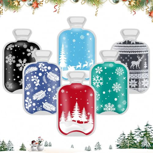 HYran 6er Handwärmer, Taschenwärmer Kinder, Wiederverwendbar, Zum Knicken, Mini Wärmflasche, Kleinigkeiten