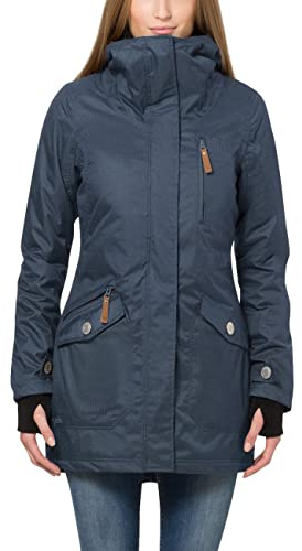 berydale Winterjacke Damen Parka I Warme Übergangsjacke Damen I Atmungsaktiv, Wind- und Wasserdicht I Wintermantel mit Thermowattierung
