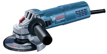 Bosch Professional Winkelschleifer GWS 880 (Scheiben-Ø125mm, Leistung 880 Watt, Leerlaufdrehzahl: 11.000 min-1, inkl. Zusatzgriff, Schutzhaube, Spannmutter, Aufnahmeflansch, Zweilochschlüssel)