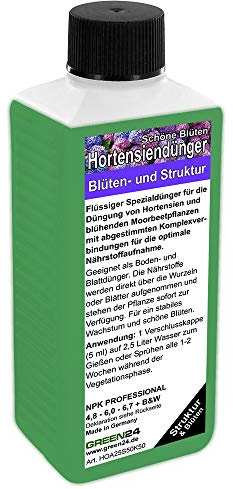 Hortensiendünger flüssig HIGHTECH Dünger für Hortensien - Hydrangea NPK Volldünger