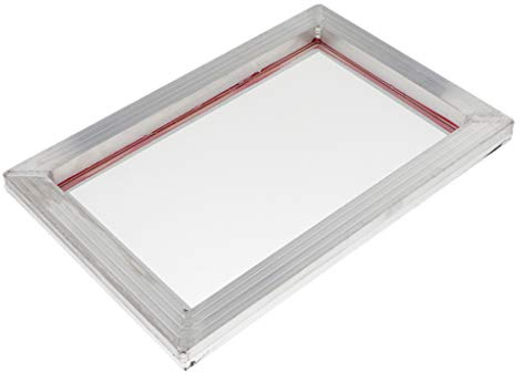 B Baosity Siebdruckrahmen Siebdruckgewebe Rahmen Bildschirm für Siebdruckfabrik, aus Aluminium - 20x30cm 90T