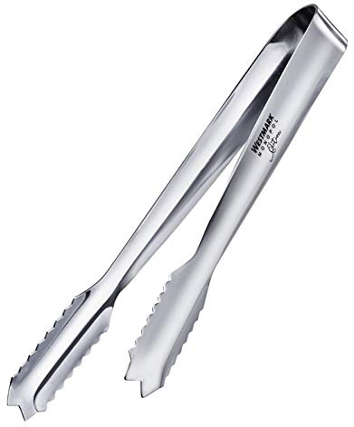 Westmark Eiszange/Zucker-/Servierzange, Monopol Edition, Länge: 18 cm, Rostfreier Edelstahl, Arctica, Silber, 62763360