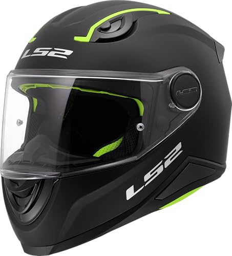 LS2, Integral-Motorradhelm für Kinder KID SOLID Matt Black, M | Beschlaghemmend