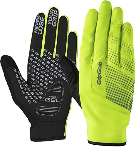 GripGrab Ride Winddichte Fahrradhandschuhe Herbst Frühling Dünne rutschfeste Gepolsterte Übergangs Radsporthandschuhe