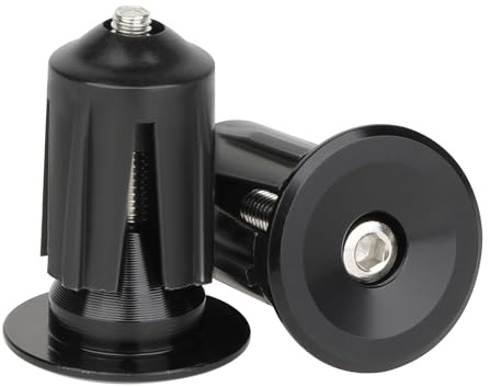 2 Stücke Aluminium Fahrrad Lenkerstopfen - Endkappen für Lenker - Bar End Plugs für Rennrad, Mountainbike, MTB