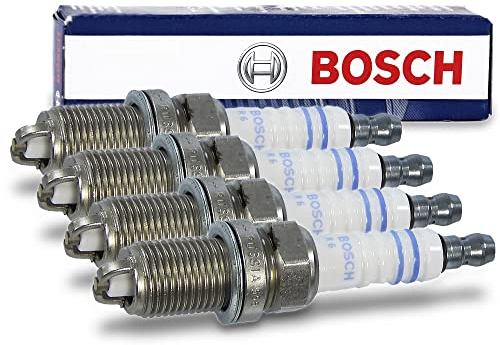 4x Original BOSCH Zündkerze FR7LDC+