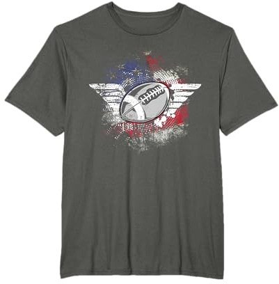 USA American Football | Vintage Rugby Ball Football Trikot T-Shirt