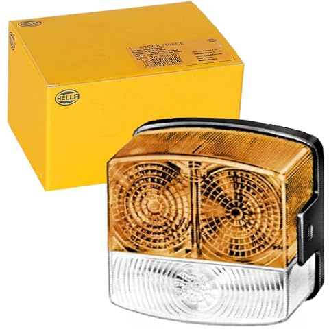 HELLA 2BE 002 776-251 Blinkleuchte - Halogen - 12V - Anbau/geschraubt - Stecker: Flachstecker - links - Menge: 1