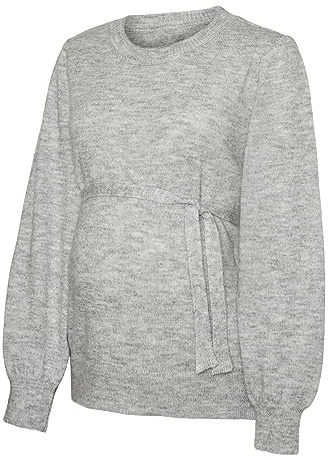 MAMALICIOUS Damen Mlnewanne L/S Knit Top A. Noos Pullover (1er Pack)
