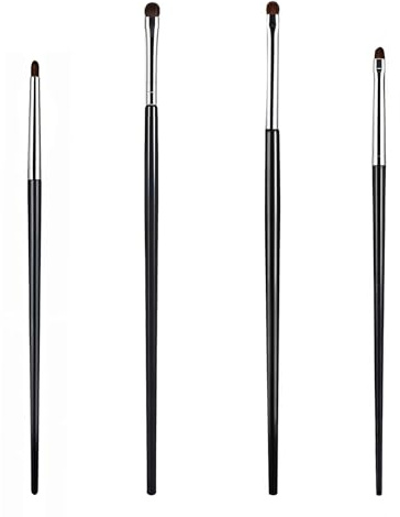 4 Stück Pinselset Makeup Professionelles Lidschatten Augenpinsel Set Foundation Von Lidschatten Puder Highlighter Concealer