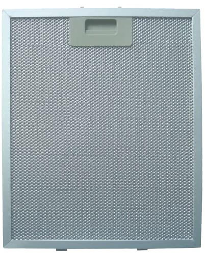 Respekta Metallfettfilter für Dunstabzugshauben / 2 Stück im Set/Spülmaschinenfest/Fettfilter Haube für Umluftbetrieb/MIZ 1259 IXCN