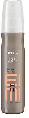 Wella EIMI Perfect Setting Hitzeschutzspray – Volumenspray mit leichtem Halt – pflegendes Föhnspray für einen natürlichen Look mit gesundem Glanz – 1 x 150 ml