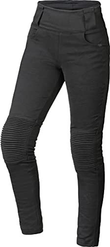 Büse Damen-Motorrad-Leggings, Schwarz, 36