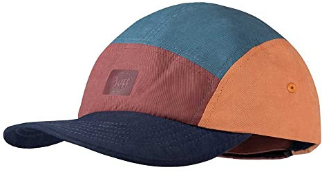 Buff®| Kappe 5 Panel Go Junge Mädchen Flexibel, UPF50, Verstellbar, Nachhaltig, Leicht, Laufen, Recycelte Materialien, Komfortabel, Einheitsgröße, Multi