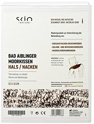 SCIO Bad Aiblinger Moorkissen Hals/Nacken - Wärmekissen, Thermokissen – Wärmetherapie und Kältetherapie für Zuhause