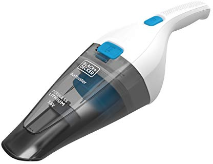 BLACK+DECKER dustbuster 3.6V kabelloser Akku-Handstaubsauger, NVC115JL-QW
