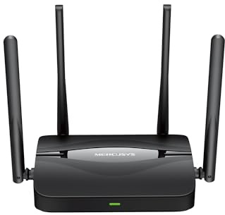 Mercusys MR25BE WiFi 7 WLAN Router Dualband BE3600, OpenVPN/L2TP/IPSec/WireGuard, 4×Gbit-Port, WPA3, Kindersicherung, OpenWRT, MLO, 𝐮𝐧𝐭𝐞𝐫𝐬𝐭ü𝐭𝐳𝐭 𝐰𝐞𝐝𝐞𝐫 𝐃𝐒𝐋 𝐧𝐨𝐜𝐡 𝐒𝐈𝐌-𝐊𝐚𝐫𝐭𝐞𝐧